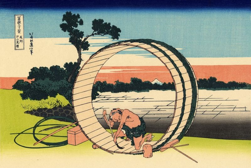 ◇歌川広重 名所江戸百景 原寸複製額絵◇A-444 賑々 ◇歌川広重 名所江戸百景 原寸複製額絵◇A-444 賑々